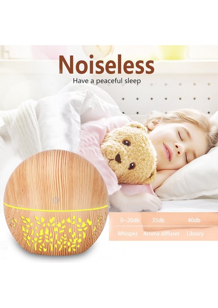 Küresel Nemlendirici Sevimli 130 ml Küçük Kapasiteli Aromaterapi Temel Yağ Nemlendirici Difüzör 7 Renkli LED Işıkları | Nemlendiriciler (Yurt Dışından)