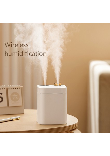 800ML Kablosuz Nemlendirici Aromaterapi Difüzör 2000 Mah Pil Şarj Edilebilir Uçucu Yağ Difüzör Ultrasonik Hava Nemlendirici | Nemlendiriciler (Yurt Dışından)
