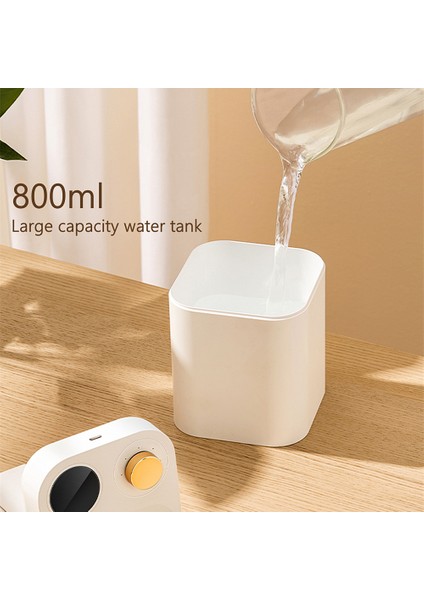 800ML Kablosuz Nemlendirici Aromaterapi Difüzör 2000 Mah Pil Şarj Edilebilir Uçucu Yağ Difüzör Ultrasonik Hava Nemlendirici | Nemlendiriciler (Yurt Dışından)
