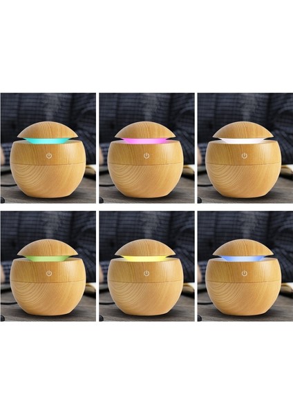 Mini Ahşap Aromaterapi Nemlendirici Aroma Difüzör (Yurt Dışından) fırsatları