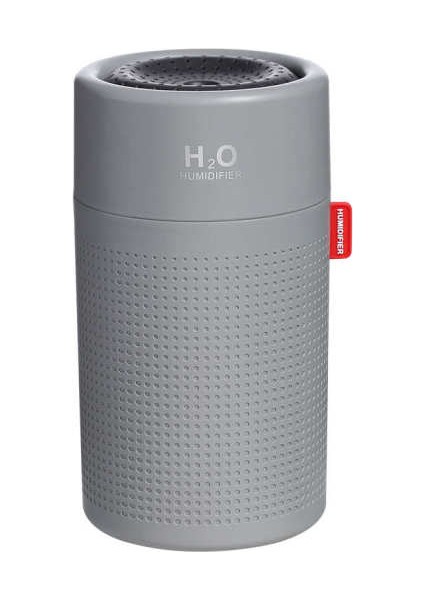 Büyük Kapasiteli 750 ml Nemlendirici Kablosuz Ultrasonik USB Şarj Edilebilir Aroma Difüzör Renk LED Mist Maker Oldukça Humidificador | Nemlendiriciler (Gri) (Yurt Dışından)
