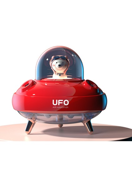 Taşınabilir Ufo Nemlendirici USB Kablosuz Ultrasonik Çift Sprey Aroma Yağı Difüzör Hava Humidificador Ev Için 7 Renk Işık | Nemlendiriciler (Yurt Dışından)