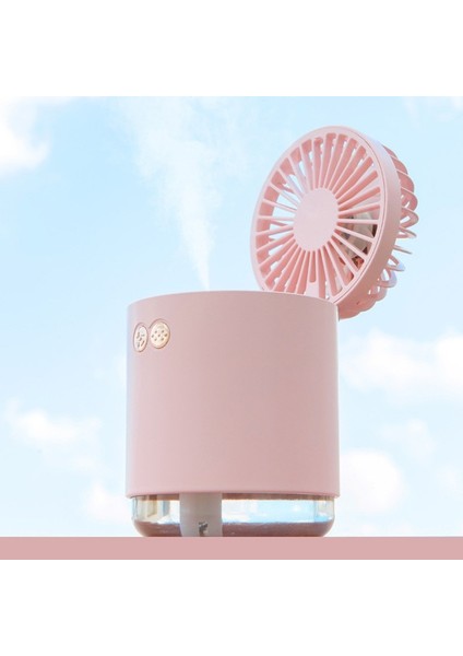 Ev Ofis Hava Nemlendirici Fan ile USB Ultrasonik Arındırıcı Nemlendirici LED Lamba Sis Jeneratörü Difüzörlü | Nemlendiriciler (Yurt Dışından) fiyatları