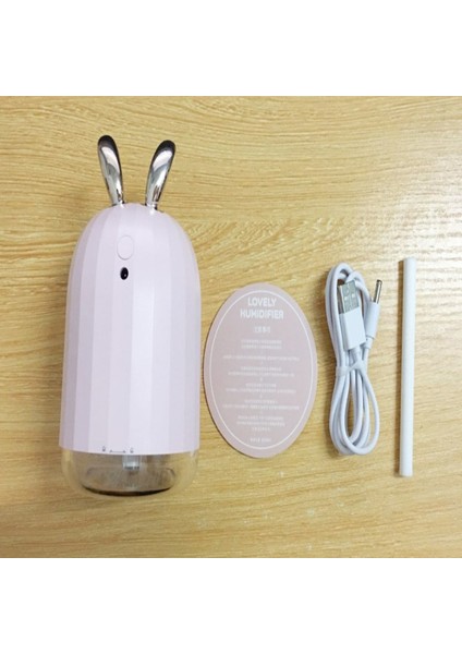 Mini Nemlendirici Sevimli Tavşanlar ve Elk Aroma Uçucu Yağ Difüzör Renkli Gece Lambası Su Difüzör Sessiz Hava Nemlendirici 45D | Nemlendiriciler (Yurt Dışından) fırsatları