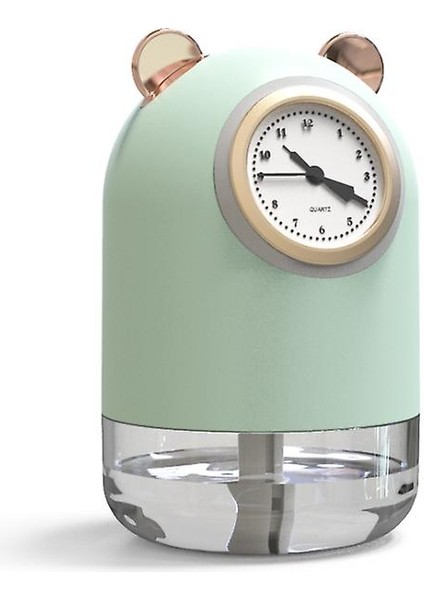 USB Mini Nemlendirici, Ev Nemlendirici Aroma Difüzörü, Bir Saat (Yeşil) (Yurt Dışından)