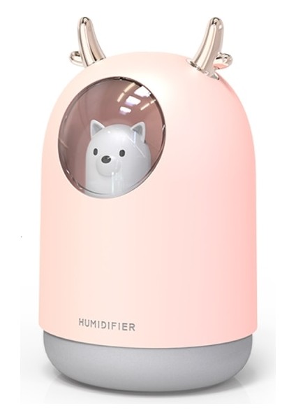300 ml Pet Ultrasonik USB Hava Nemlendirici Zamanlama Aroma Uçucu Yağ Difüzör Serin Mist Maker Sisleyici Oda Araba Için Işık ile | Nemlendiriciler (Yurt Dışından)