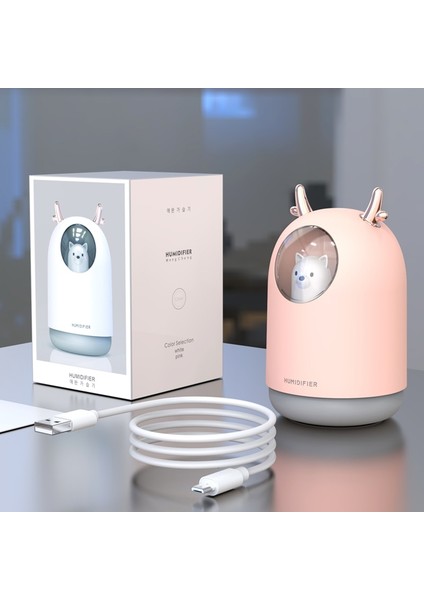 300 ml Pet Ultrasonik USB Hava Nemlendirici Zamanlama Aroma Uçucu Yağ Difüzör Serin Mist Maker Sisleyici Oda Araba Için Işık ile | Nemlendiriciler (Yurt Dışından) fiyatları