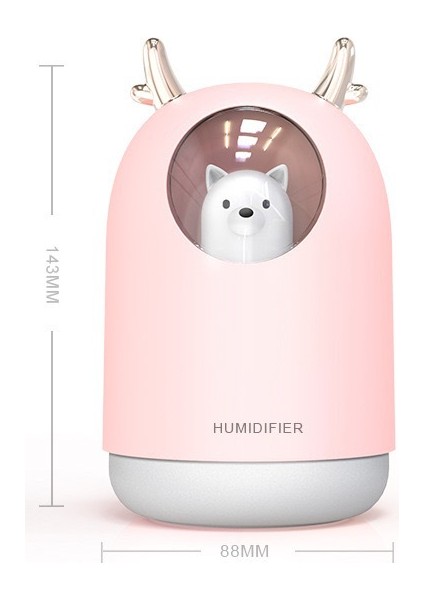 300 ml Pet Ultrasonik USB Hava Nemlendirici Zamanlama Aroma Uçucu Yağ Difüzör Serin Mist Maker Sisleyici Oda Araba Için Işık ile | Nemlendiriciler (Yurt Dışından) modelleri