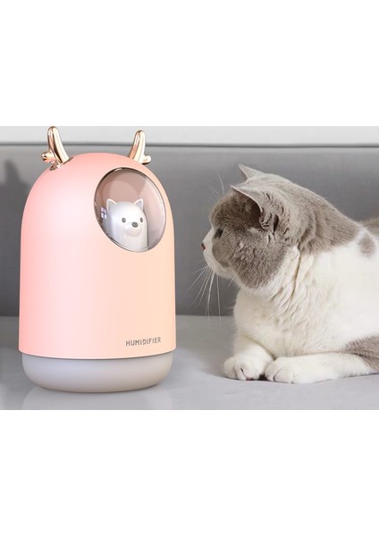 300 ml Pet Ultrasonik USB Hava Nemlendirici Zamanlama Aroma Uçucu Yağ Difüzör Serin Mist Maker Sisleyici Oda Araba Için Işık ile | Nemlendiriciler (Yurt Dışından) fırsatları