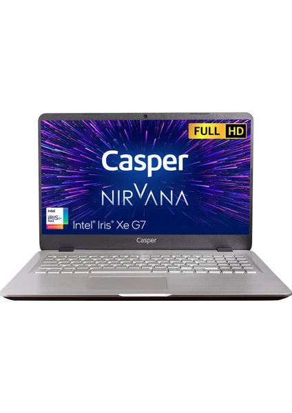 Nirvana S500.1135-BV00X-G-F Intel Core i5-1135G7 16GB 500GB SSD Freedos Taşınabilir Bilgisayar