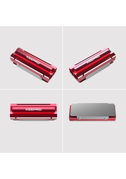 Alüminyum Soğutucular Soğutma Fin Cnc Işlemleri M.2 2280 SSD Sabit Sürücü Kırmızı (Yurt Dışından) modelleri