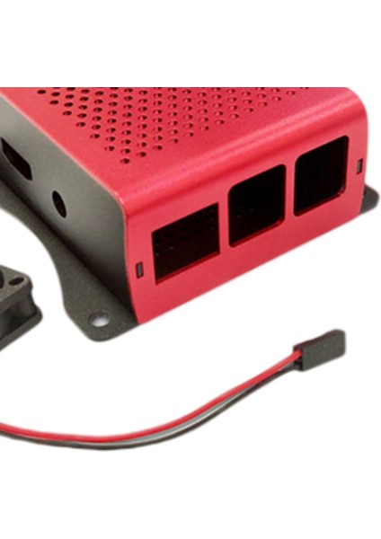 Alüminyum Alaşımlı Bilgisayar Kasası Anakart Kabuğu Fanlı Pı4 Kırmızı Için Soğutucu (Yurt Dışından) modelleri