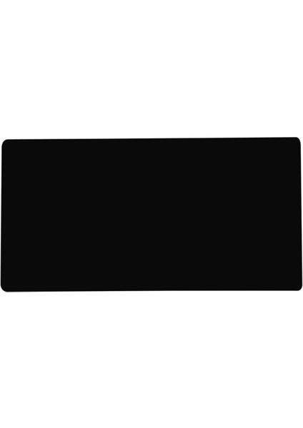 Çift Taraflı Ofis Masası Matwaterproof Pu Deri Bilgisayar Dizüstü Klavye Mouse Pad Siyah (Yurt Dışından)