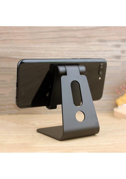Alüminyum Alaşım Katlanır Telefon Smartphones Siyah Için Cep Telefonu Tutucu Standı (Yurt Dışından) indirimleri