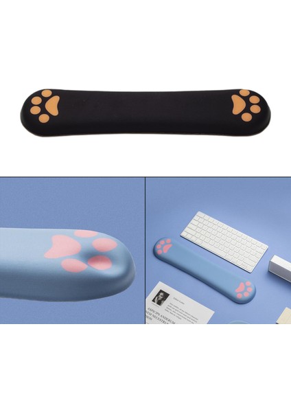 Sevimli Ergonomik Klavye Bilek Dinlenme Pad Ergonomik Ofis Laptop Için 15 Inç Siyah (Yurt Dışından) indirimleri