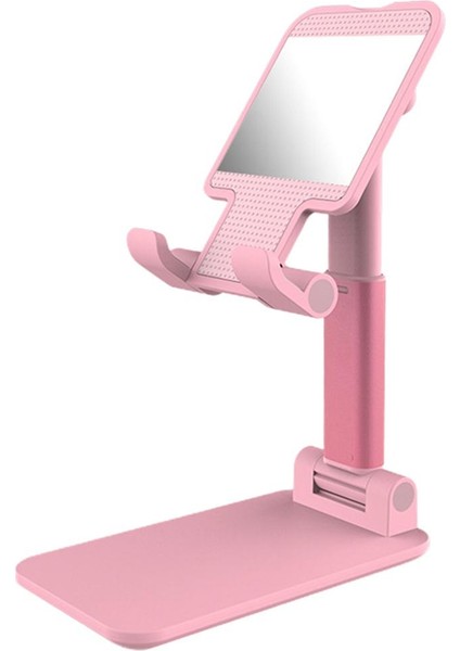 Ayarlanabilir Taşınabilir Masaüstü Telefon Standı Masası Tutucu Freephone Pembe (Yurt Dışından) indirimleri