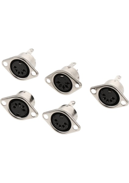 5x Dın Mını Pın Dıy Klavye / Fare 5 Pin Için Ses Tel Bağlayıcı (Yurt Dışından)