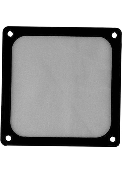 Pc Fan Toz Filtresi Siyah Toz Geçirmez Filtre Kapak Kılıf Kapak Manyetik Çerçeve Vida Delikli 12 cm (Yurt Dışından)