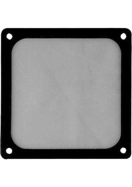 Pc Fan Toz Filtresi Siyah Toz Geçirmez Filtre Kapak Kılıf Kapak Manyetik Çerçeve Vida Delikli 12 cm (Yurt Dışından)