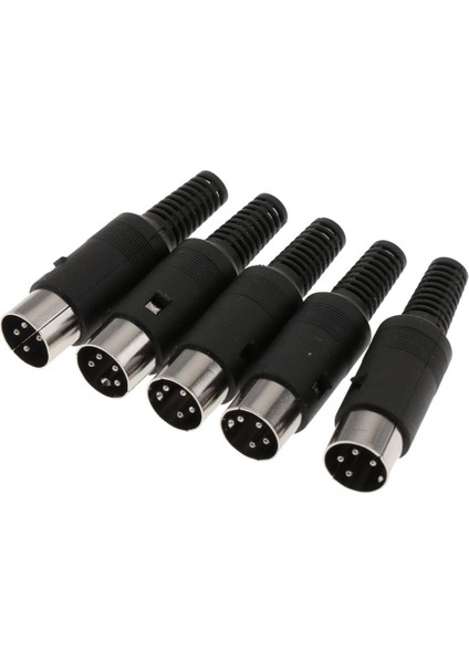5 Stk. 4 Pol Dın Kablo Konnektörü Yuvarlak Konnektör Ses Konnektörü Mıdı Plug 4 Pin (Yurt Dışından)