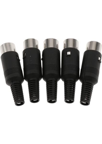 5 Stk. 4 Pol Dın Kablo Konnektörü Yuvarlak Konnektör Ses Konnektörü Mıdı Plug 4 Pin (Yurt Dışından)