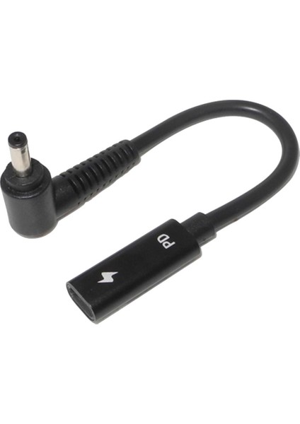 40135 Famle Tip-C Dirsek Çip Dizüstü Adaptörü Güç Şarj Connector (Yurt Dışından) modelleri