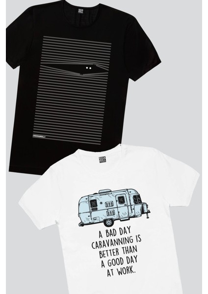 Karavan Hayatı, Noluyo Ya Erkek Tişört 2'li Eko Paket