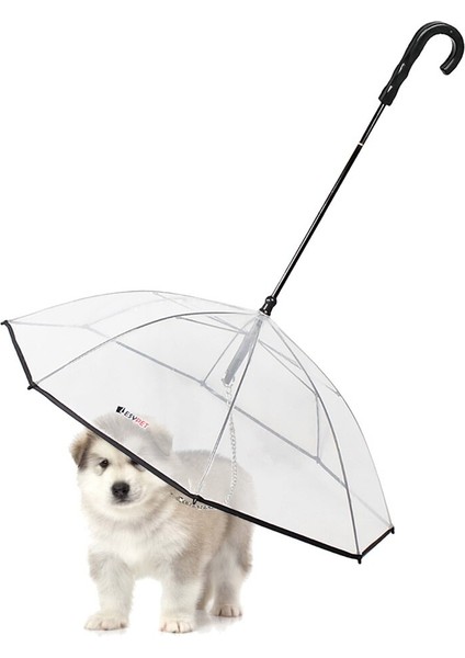 Şemsiye Pet Malzemeleri Pe + Paslanmaz Çelik Pe Malzeme Şeffaf Çapı 72 Cm Pe Çekme Halat Köpek Yürüyüş Tasma | Tasmalar (Yurt Dışından) fiyatları