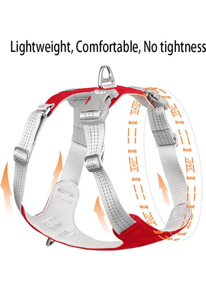 Pet Köpek Koşum Köpek Eğitim Yansıtıcı Göğüs Kayışı Kemer Yelek Küçük Orta Büyük Köpekler Için Ayarlanabilir Açık Koruyucu Koşum | Koşumlar (Kırmızı) (Yurt Dışından) fiyatları