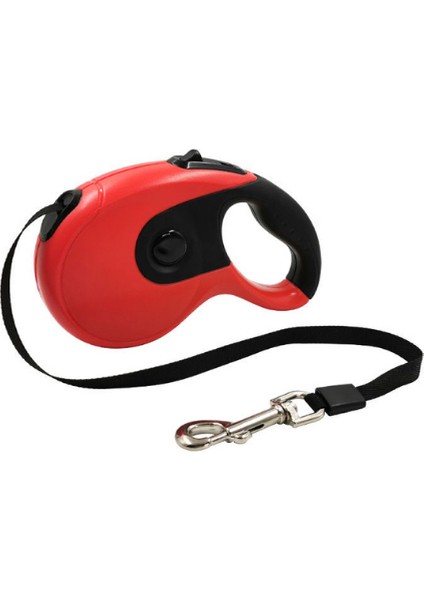 5 M Geri Çekilebilir Köpek Tasmalar Otomatik Ayarlanabilir Uzanan Naylon Köpekler Yavru Kediler Için Tasma Halat Tasma Yürüyüş Pet Aksesuarları | Tasmalar (Kırmızı) (Yurt Dışından)