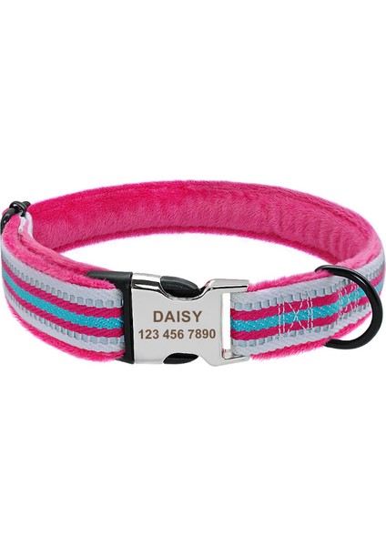 Yumuşak Yastıklı Köpek Yaka Kişiselleştirilmiş Naylon Yansıtıcı Köpek Yaka Pet Yaka Küçük Orta Köpekler Için | Tasma (Yurt Dışından)