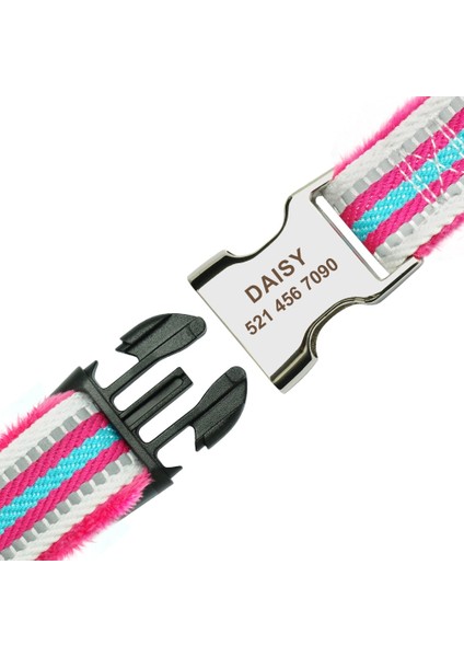 Yumuşak Yastıklı Köpek Yaka Kişiselleştirilmiş Naylon Yansıtıcı Köpek Yaka Pet Yaka Küçük Orta Köpekler Için | Tasma (Yurt Dışından) modelleri