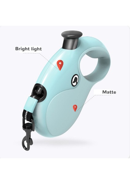 Geri Çekilebilir Pet Köpek Otomatik Rulet Tasma 5 M Yansıtıcı Çekirdek Halat Yürüyüş Leash Küçük Büyük Köpekler Için Kurşun Kemer | Tasmalar (Mavi) (Yurt Dışından) modelleri