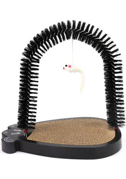 Kedi Scratcher Mat Board Scrathing Post Mat Oyuncak Catnip Kulesi Tırmanma Pad Için Çizik Pad Pençeleri Bakım Pet Oyuncaklar Pet Ürünleri | Kedi Oyuncakları (Siyah) (Yurt Dışından)