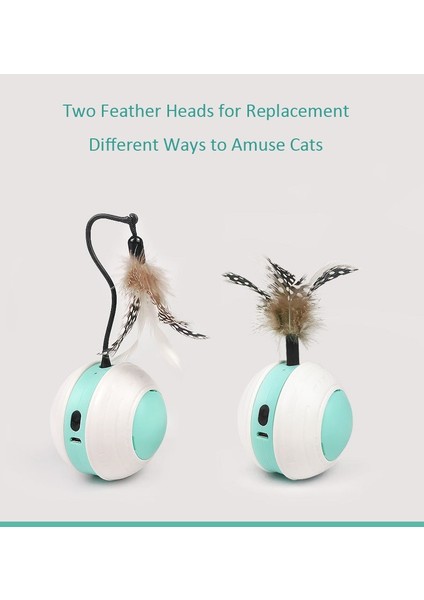 Otomatik Oyun Kedi Oyuncak Topları Şarj Edilebilir Piller Interaktif Pet Oyuncaklar Yavru Teaser Fidget Oyuncaklar Için Kitty Aksesuarları | Kedi Oyuncakları (Yurt Dışından) modelleri