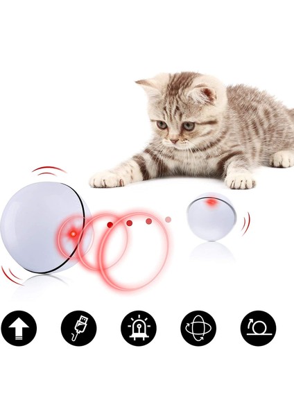 Akıllı Otomatik Kedi Oyuncaklar Topu Pet (Yeşil) (Yurt Dışından) fiyatları