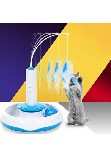 Elektrikli Interaktif Dönen Oyuncak Çok Fonksiyonlu Pet Oyuncaklar Kedi Oyuncaklar Komik Kedi Oyuncak Elektrikli Rotasyon Tüy Oyna Kedi Sopa | Kedi Oyuncakları (Yurt Dışından) modelleri