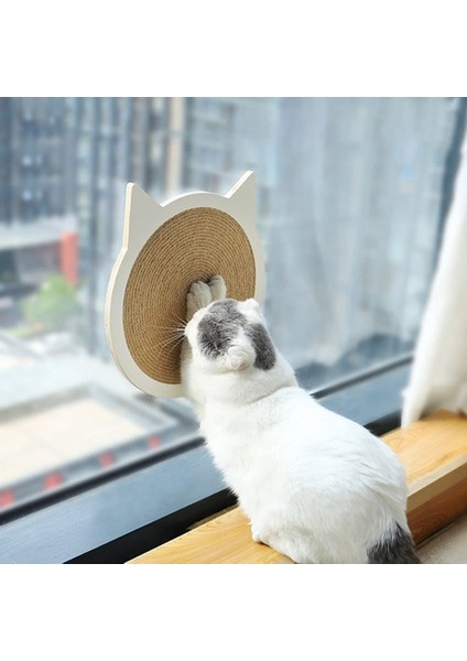 Sisal Kedi Scratcher Board Scrathing Post Mat Duvara Monte Scratcher Pad İle Vantuz Oyuncak Kedi Pençeleri Bakım Oyuncaklar | Mobilya Ve Çizikler (Yurt Dışından) fiyatları
