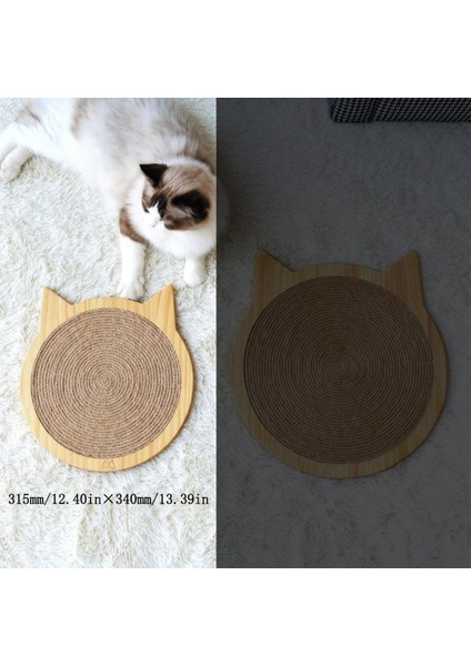 Sisal Kedi Scratcher Board Scrathing Post Mat Duvara Monte Scratcher Pad İle Vantuz Oyuncak Kedi Pençeleri Bakım Oyuncaklar | Mobilya Ve Çizikler (Yurt Dışından) fırsatları