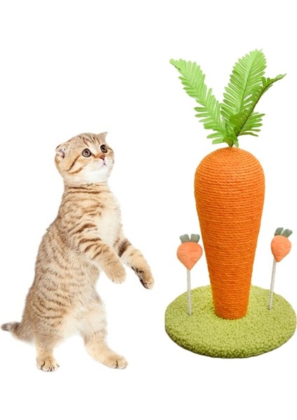 Kedi Tırmalamak Sonrası Havuç Şekli Pürüzlü Doğal Sisal Ipli Turuncu Çizik Kedileri Tutmak Için Kedileri Tutmak Için Sağlıklı | Mobilya Ve Çizikler (Yurt Dışından) fırsatları