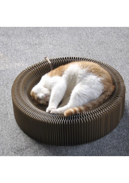 Kediler Scratcher Tahtası Kedi Oluklu Kağıt Oyuncaklar Kurulu Yavru Scratcher Giymek Direnç Çizik Yuva Ovalar Pet Malzemeleri | Mobilya Ve Çizikler (Yurt Dışından) modelleri