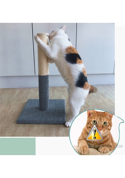 Pet Direği Saç Topu Küçük Pet Oyuncak Kedi Tırmalamak Için Taşlama Pençe Sisal Pençe Kurulu Kedi Scratcher Pet Direk Tarzı Saç Topu Oyuncak | Mobilya Ve Çizikler (Yurt Dışından)