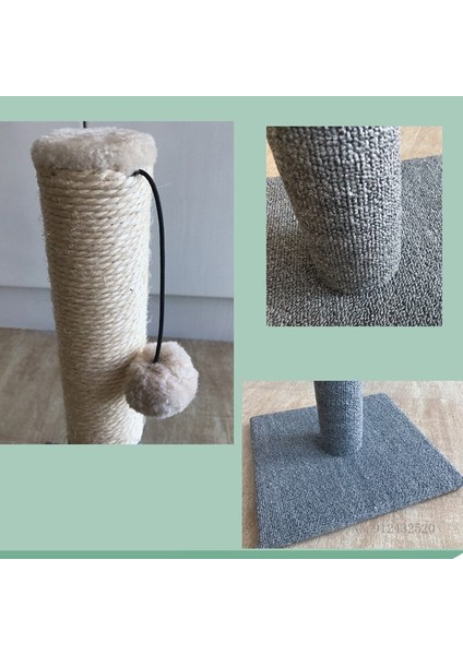 Pet Direği Saç Topu Küçük Pet Oyuncak Kedi Tırmalamak Için Taşlama Pençe Sisal Pençe Kurulu Kedi Scratcher Pet Direk Tarzı Saç Topu Oyuncak | Mobilya Ve Çizikler (Yurt Dışından)