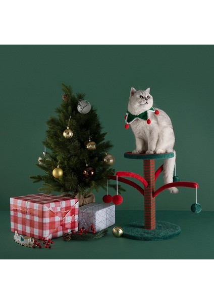 Bırak Top Sisal Çizik Dayanımlı Kedi Tırmanma Çerçeve Atlama Platformu Küçük Kedi Çerçeve Kedi Malzemeleri (Yurt Dışından) fiyatları