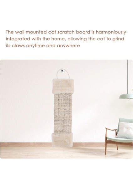 Yeni Stil Asılı Dikdörtgen Sisal Kedi Tırmalamak Tahtası, Çizik Dirençli Kedi Oyuncak (Yurt Dışından) fiyatları