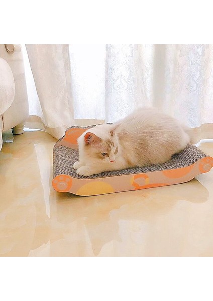 Kedi Scratcher Dikey Çok Fonksiyonlu Kedi Scratcher Oluklu Kedi Çöp Oyuncak (Yurt Dışından)