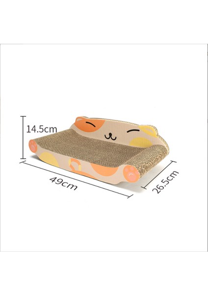 Kedi Scratcher Dikey Çok Fonksiyonlu Kedi Scratcher Oluklu Kedi Çöp Oyuncak (Yurt Dışından)