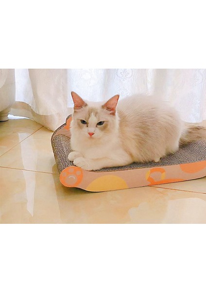 Kedi Scratcher Dikey Çok Fonksiyonlu Kedi Scratcher Oluklu Kedi Çöp Oyuncak (Yurt Dışından)