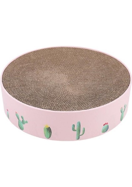 Yuvarlak Kedi Çizik Yuva Oluklu Kağıt Kase Oluklu Kağıt Kedi Çöp (Yurt Dışından)