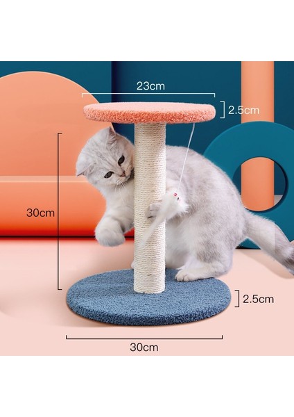 Kedi Scratcher Ağacı Kule Sisal Tırmanma Tırmanma Küçük Fareler Sevimli Tasarım Bite Dayanıklı Post Komik Oynama Fare Oyuncak Kitten | Mobilya Ve Çizikler (Yurt Dışından) fiyatları